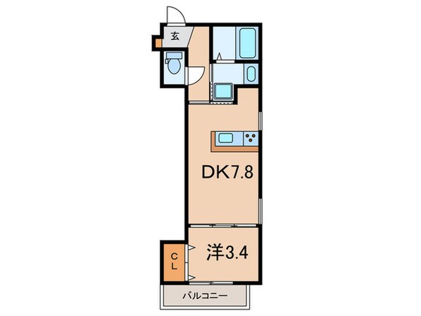 コティ加古川Ⅱの物件間取画像